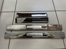 Mercedes W219/W211 Einstiegsleiste Vorne/Hinten Re + Li Chrom