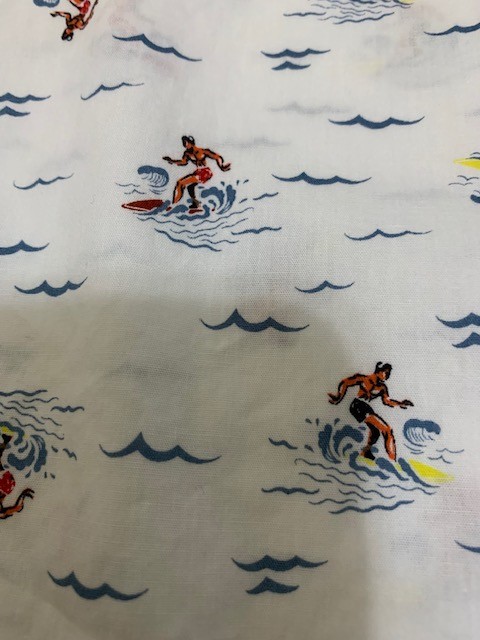 Penquin Aloha Wave Surfer Cotton White Shirt Buttons Mens XL Short Sleeve Beach