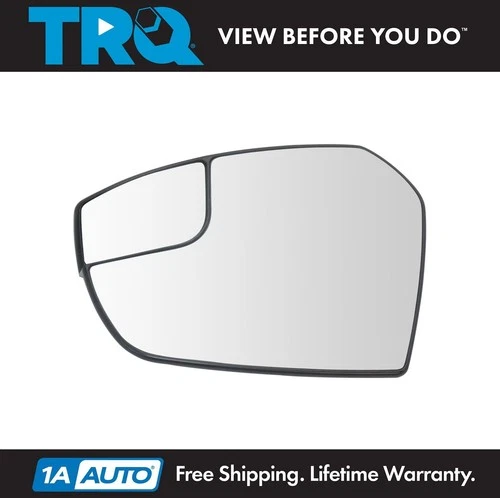 TRQ Mirror Glass Flat Driver Side Left LH for Ford Escape New