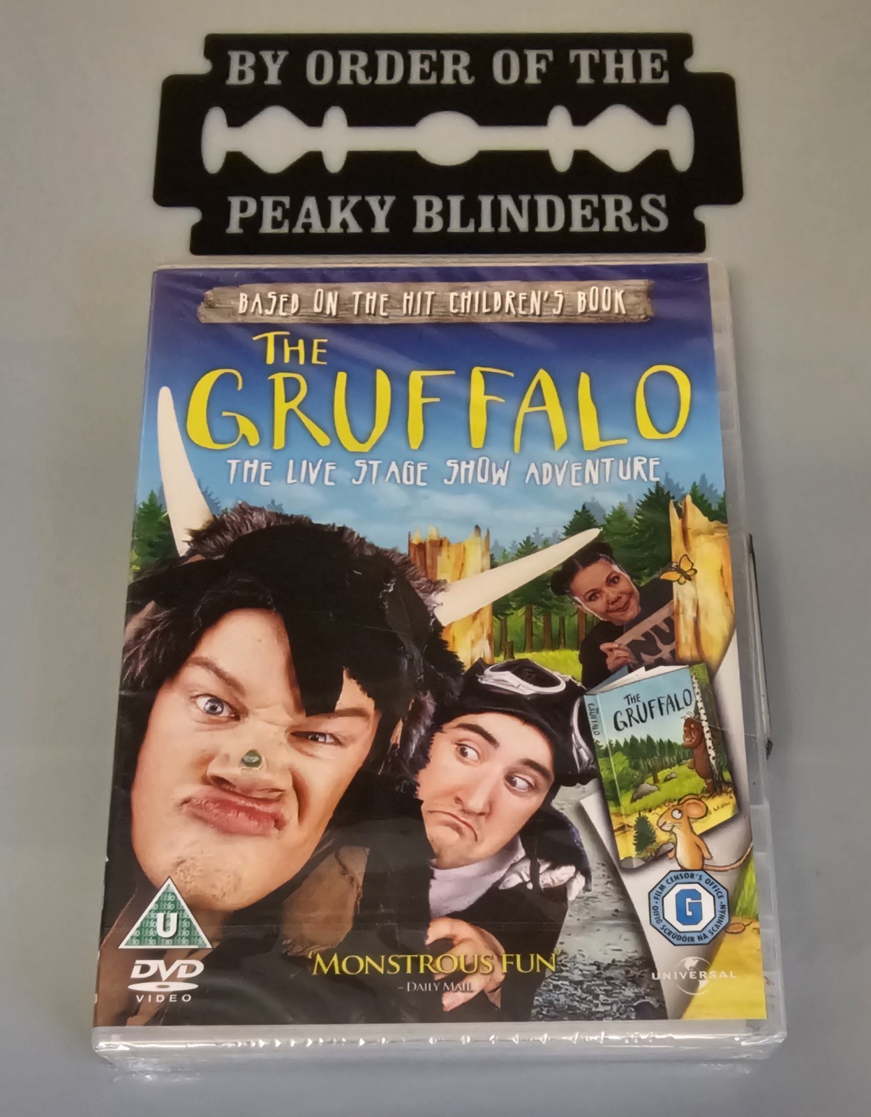THE GRUFFALO THE LIVE STAGE SHOW ADVENTURE DVD