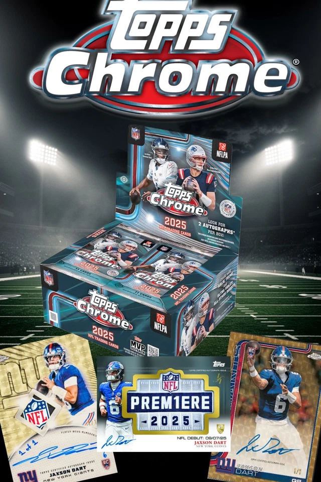TOPPS CHROME MEGAS + BLASTERS!