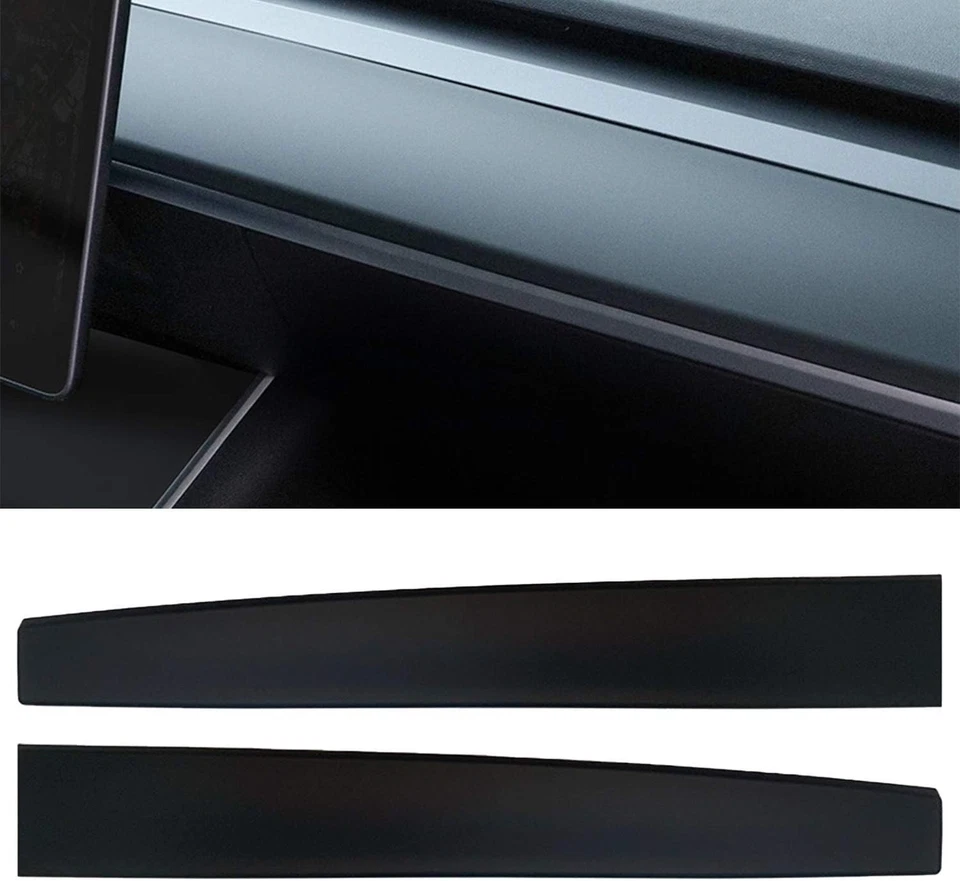 Envoltura de tablero DIBMS negro mate - Tesla modelo 3/Y 2016-2023 Foto 2 de 4