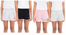 PUMA Youth Girl's 2 Pack Shorts XS 5/6 or S 7/8 Black/Grey or Pink/Grey NWT