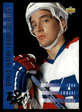 1993-94 Upper Deck John Emmons #557 USA World Junior Championships NHL Hockey