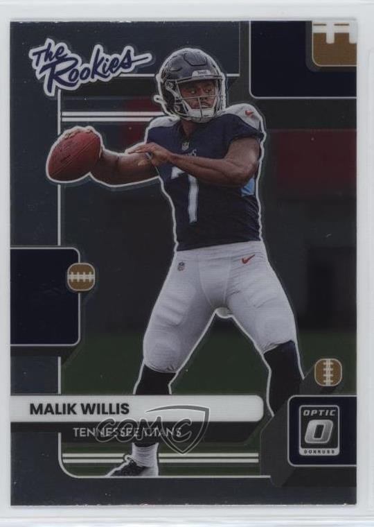 2022 Panini Donruss Optic The Rookies Malik Willis #TR-2 16w4