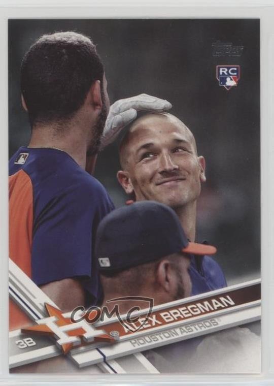 2017 Topps Update Variation Alex Bregman SP (Head Being Patted) Rookie RC 1nw5