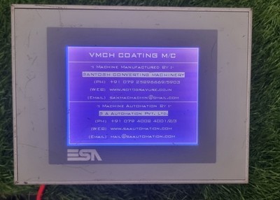 ESA VT505W000CN HMI OPERATOR PANEL DISPLAY