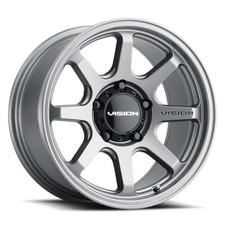 Vision Off-road Wheels 351 18x9 18 Satin Grey 6x139.7 6x5.5 Qty 4 Vision Off-road Wheels 351 18x9 18 Satin Grey 6x139.7 6x5.5 Qty 4