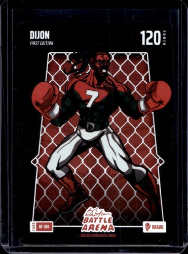 2026 Bo Jackson Battle Arena 1st Edition Dijon Battlefoil #BF-304