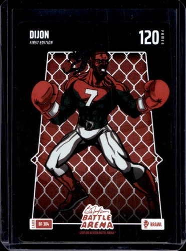 2026 Bo Jackson Battle Arena 1st Edition Dijon Battlefoil #BF-304