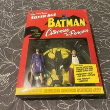 Catwoman & The Penguin (Batman Classic Silver Age, DC Direct) Brand New