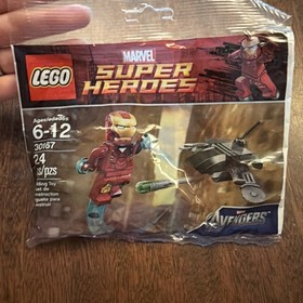 LEGO Marvel: Iron Man Vs. Fighting Drone (30167) - New Sealed
