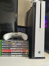 Microsoft Xbox One S 1TB White With Controller And 11 Games