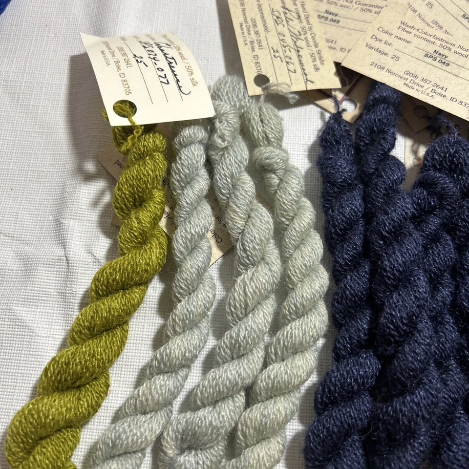 The Thread Gatherer Sheep’s Silk Lot of 13 New Assorted Colors Embroidery Floss - Image 2 of 4