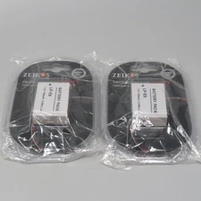 (2) 2011 ZEIKOS Rechargeable LP-E8 Battery Pack NEW
