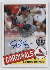 2020 Topps 1985 Topps Baseball Auto Series 2 Andrew Knizner #85BA-AKN Auto 2k3