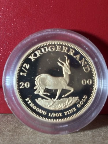 Photo of a 2000 Gold Krugerrand 1/2 oz from an eBay sale