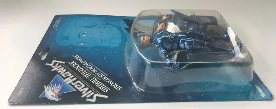 SilverHawks 1986 Steelwill w. Stronghold - Kenner K49070 - MOC - Image 4 of 4