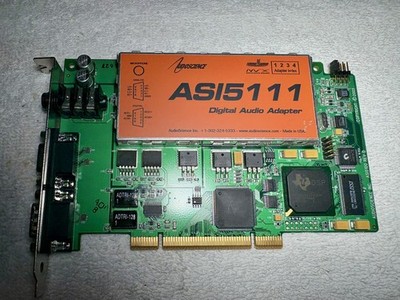 AudioScience ASI5111 Digital Audio Adapter ASI 5111 Audio Card