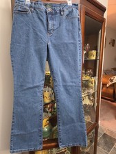 LRL Ralph Lauren Women's Classic Bootcut Jeans Sz 10x31 Slimming Fit EUC