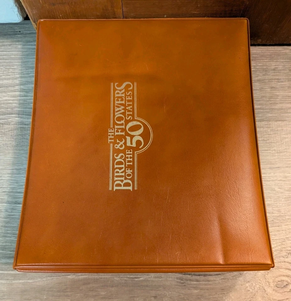 1982 Birds & Flowers of 50 State Capitals US Postage First Day Cover Set Album - Image 3 of 4