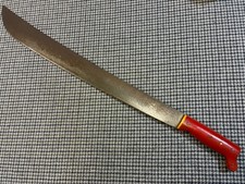 Vintage Machete Knife Fixed Blade Hand Tool 24&rdquo; Blade Unmarked
