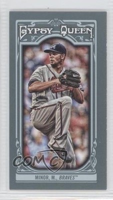 2013 Topps Gypsy Queen Mini Mike Minor #246 g8h