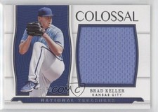 2022 Panini National Treasures Colossal Materials 68/99 Brad Keller #CLM-BK 4s2