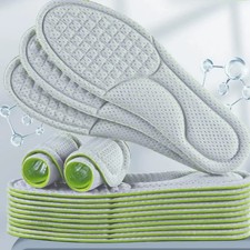 Soft Unisex Memory Foam Orthopedic Insoles Deodorizing Insole Shoes Spor
