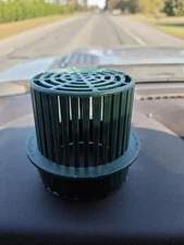 Polylok's Atrium GrateFits 4" SCHD 40, SDR 35, and corrguated pipe