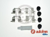 ZubehöRsatz Scheibenbremsbelag Autofren Seinsa D42891A FüR Juke F15 Nissan Cube