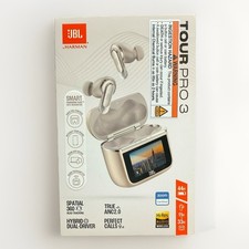 NEW Sealed JBL Tour Pro 3 - True Wireless Noise Cancelling Earbuds - Latte