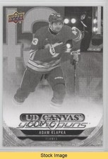 2024 Upper Deck Series 2 UD Canvas Young Guns Black & White Adam Klapka READ vs3