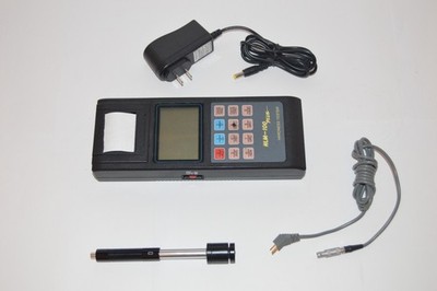 Excellent - HLM-100 PLUS Leeb Hardness Tester - NEW Probe + Cable & New Battery