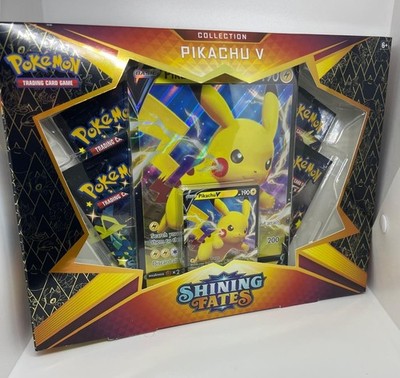 Pokemon Shining Fates Pikachu V Collection Box Englisch - NEU & Sealed