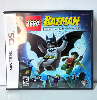 LEGO Batman: The Videogame Nintendo DS Complete w/ Manual E10+ NTSC-U/C