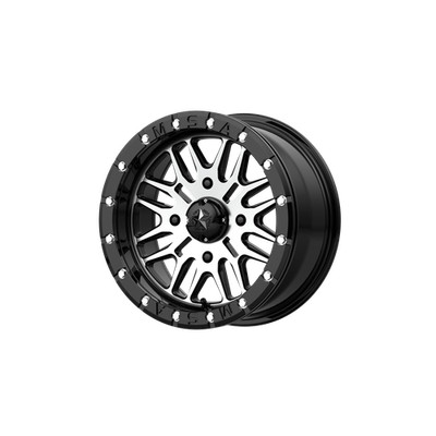 MSA Offroad Wheels M37 BRUTE UTV BEADLOCK 16X7 4X156 10 132.00 GLOSS BLACK