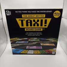 The Great British Taxi! Board Game - Ginger Fox Games 2018 2-4 Players 12+   NEW