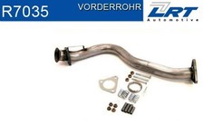 LRT Abgasrohr Auspuffrohr für AUDI 80 Limousine (8C2, B4) Vorne R7035