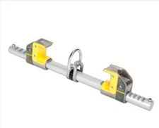MSA Sliding Beam Anchor, Workman FP Stryder Beam Grip, 14 in - 23.5 in beam