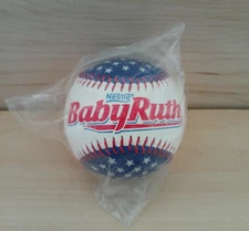 Nestle Baby Ruth Hard Baseball Red White Blue Stars Collectors Gift Idea