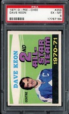 1971-72 O-Pee-Chee #259 Dave Keon PSA 6