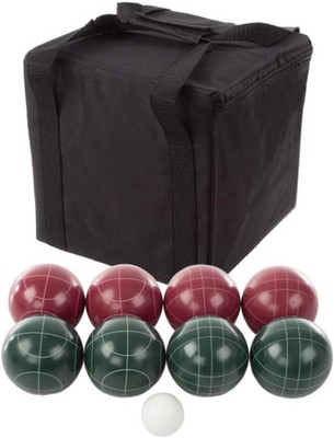 BOCCE-100-01 100mm 8 Balls Bocce Set with Carry Case New Open Box