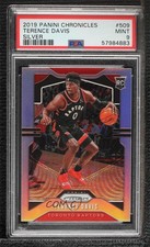 2019-20 Panini Chronicles Prizm Update Silver Terence Davis #509 PSA 9 MINT 4al