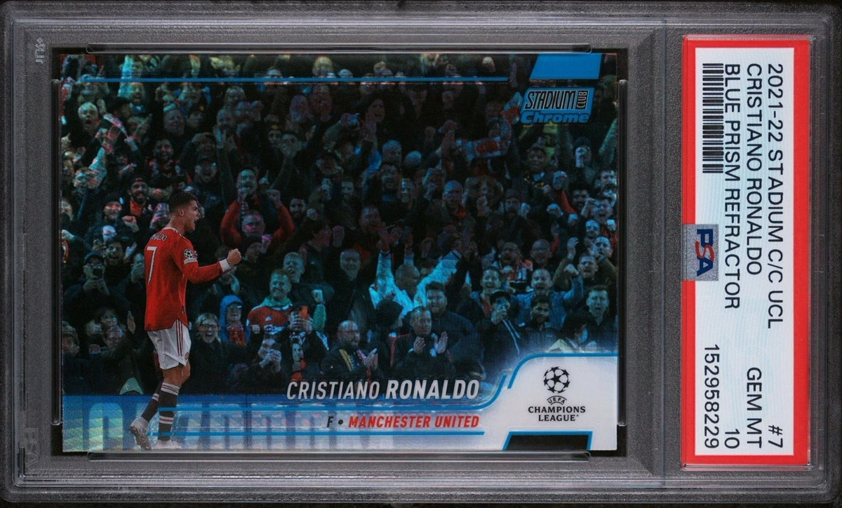 2021-22 Topps Stadium Club Chrome UCL Cristiano Ronaldo #7 for