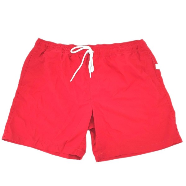 Amazon Essentials Herren Badehose Schnell Trocknend 18 Cm Rot XXL-image