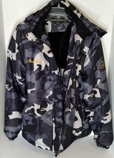 Moerdeng V.A.TOR 189 Waterproof Black Camo Hooded Winter Coat (XL)
