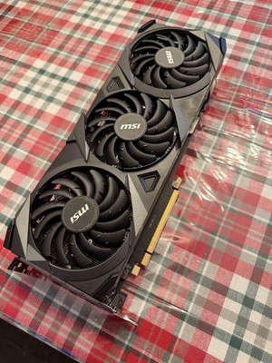 MSI GeForce RTX 3080 Graphics Card PCIe 4.0 x16 HDMI DisplayPort Multi Monitor