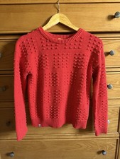 LEGO x Target Kids Size Large Youth Textured Sweater Red Novelty Bricks Kidcore