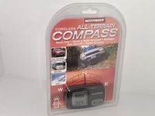 Wayfinder Z250 Digital All Terrain Vehicle Compass w/ Suction Cup Mount.NEW SEAL